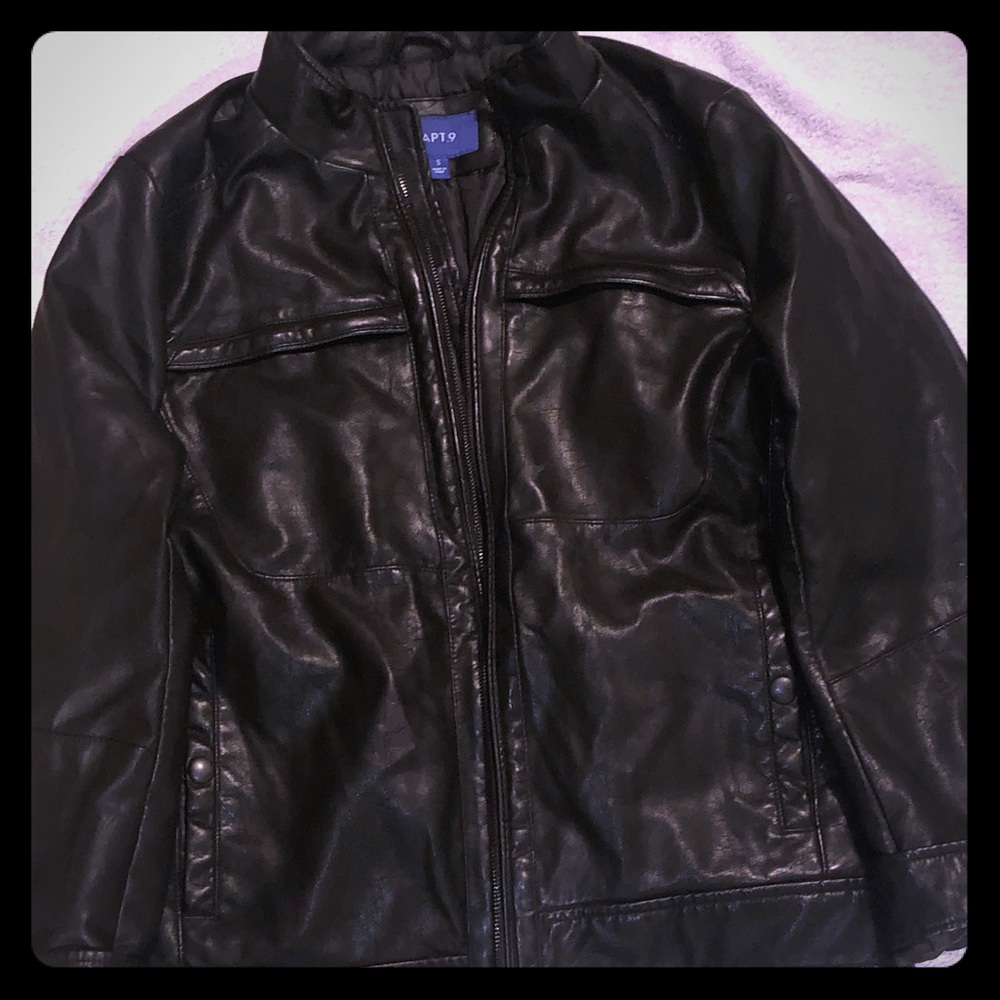Imitated leather Jacket